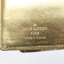 LOUIS VUITTON Miroir Agenda PM Day Planner Cover Gold R20962 LV Auth 150895-17