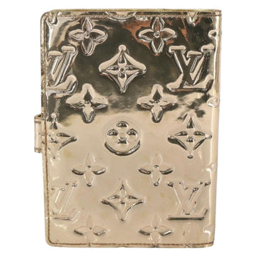 LOUIS VUITTON Miroir Agenda PM Day Planner Cover Gold R20962 LV Auth 150895 - 0