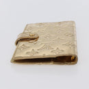 LOUIS VUITTON Miroir Agenda PM Day Planner Cover Gold R20962 LV Auth 150895-5