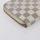 LOUIS VUITTON Damier Azur Zippy Organizer Long Wallet N60012 LV Auth 150896-16