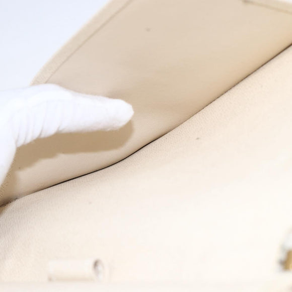 LOUIS VUITTON Damier Azur Zippy Organizer Long Wallet N60012 LV Auth 150896