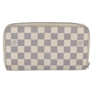 LOUIS VUITTON Damier Azur Zippy Organizer Long Wallet N60012 LV Auth 150896 - 0