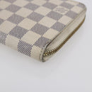 LOUIS VUITTON Damier Azur Zippy Organizer Long Wallet N60012 LV Auth 150896-7