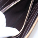 LOUIS VUITTON Parnassus PortefeuilleJena Wallet Leather Brown M58209 Auth 150897-11