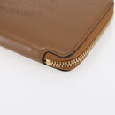 LOUIS VUITTON Parnassus PortefeuilleJena Wallet Leather Brown M58209 Auth 150897-7