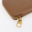 LOUIS VUITTON Parnassus PortefeuilleJena Wallet Leather Brown M58209 Auth 150897-14