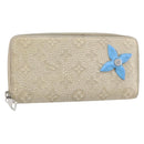 LOUIS VUITTON Taurillon Climbing Zippy Wallet Vertical Wallet M81573 Auth 150898-1