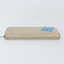 LOUIS VUITTON Taurillon Climbing Zippy Wallet Vertical Wallet M81573 Auth 150898-6