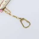 LOUIS VUITTON Monogram Multicolor Pochette ClesNM Purse White M93734 Auth 150900-8