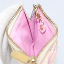 LOUIS VUITTON Monogram Multicolor Pochette ClesNM Purse White M93734 Auth 150900-18