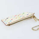 LOUIS VUITTON Monogram Multicolor Pochette ClesNM Purse White M93734 Auth 150900-5