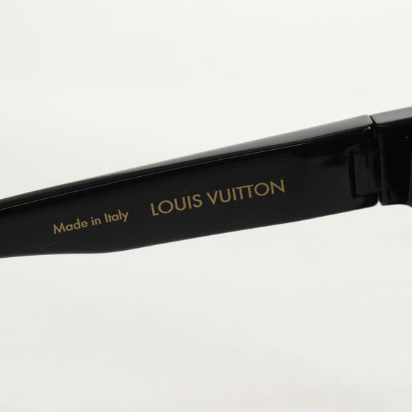 LOUIS VUITTON LV Shadow Sunglasses plastic Black Z1843U LV Auth 150902M