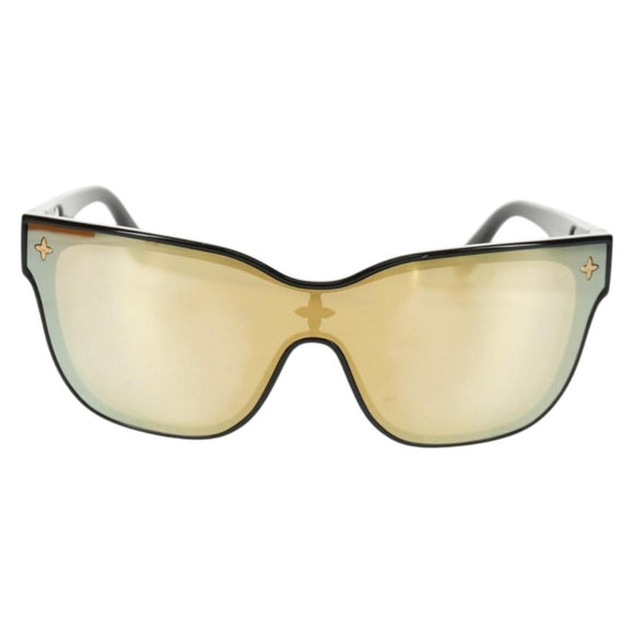 LOUIS VUITTON LV Shadow Sunglasses plastic Black Z1843U LV Auth 150902M