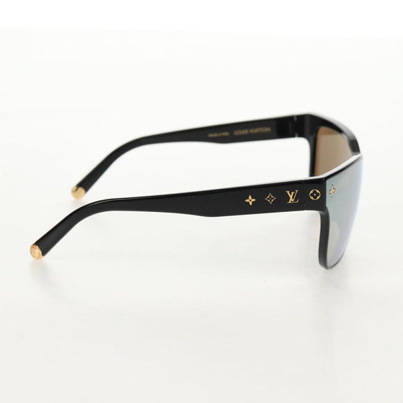 LOUIS VUITTON LV Shadow Sunglasses plastic Black Z1843U LV Auth 150902M