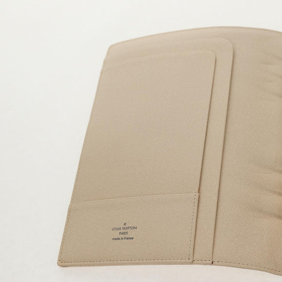 LOUIS VUITTON Damier Azur Agenda GM Day Planner Cover R20708 LV Auth 150903AV