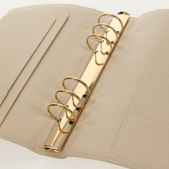 LOUIS VUITTON Damier Azur Agenda GM Day Planner Cover R20708 LV Auth 150903AV