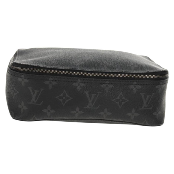 LOUIS VUITTON Monogram Eclipse Cube Derangemont MM Pouch M44698 LV Auth 150909AM