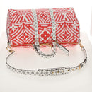 LOUIS VUITTON Giant Crafty Keepall Bandouliere 45 Bag M45472 LV Auth 150912SM-8