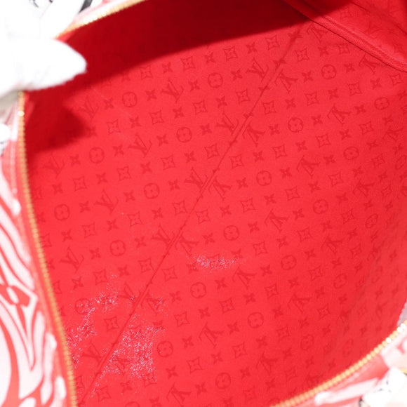 LOUIS VUITTON Giant Crafty Keepall Bandouliere 45 Bag M45472 LV Auth 150912SM