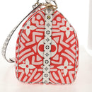 LOUIS VUITTON Giant Crafty Keepall Bandouliere 45 Bag M45472 LV Auth 150912SM-3