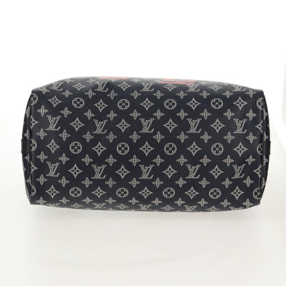 LOUIS VUITTON Ink Upside Down Speedy Bandouliere 40 Bag M43697 LV Auth 150913SM