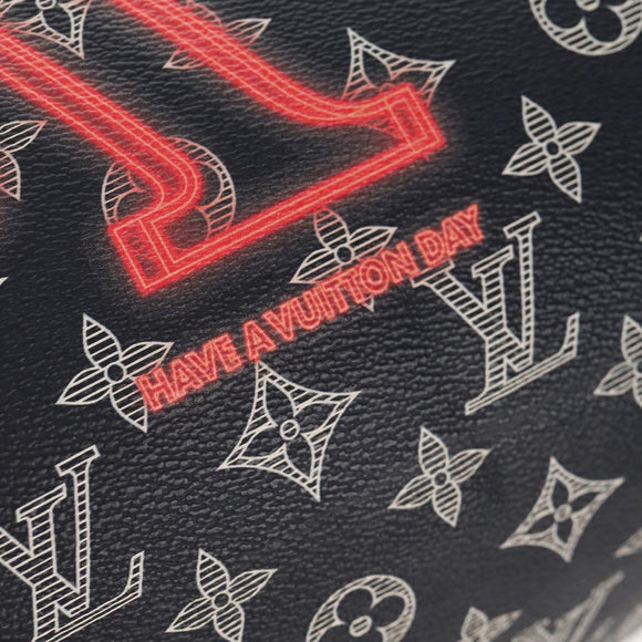 LOUIS VUITTON Ink Upside Down Speedy Bandouliere 40 Bag M43697 LV Auth 150913SM