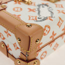 LOUIS VUITTON Catgram Petite Mar Shoulder Bag White M44407 LV Auth 150916SM-15