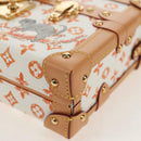 LOUIS VUITTON Catgram Petite Mar Shoulder Bag White M44407 LV Auth 150916SM-16