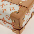 LOUIS VUITTON Catgram Petite Mar Shoulder Bag White M44407 LV Auth 150916SM-18