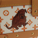 LOUIS VUITTON Catgram Petite Mar Shoulder Bag White M44407 LV Auth 150916SM-19