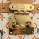 LOUIS VUITTON Catgram Petite Mar Shoulder Bag White M44407 LV Auth 150916SM-22