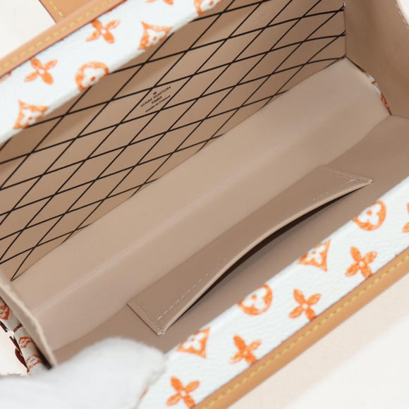 LOUIS VUITTON Catgram Petite Mar Shoulder Bag White M44407 LV Auth 150916SM