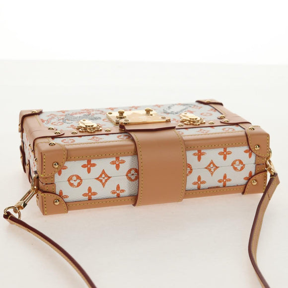 LOUIS VUITTON Catgram Petite Mar Shoulder Bag White M44407 LV Auth 150916SM