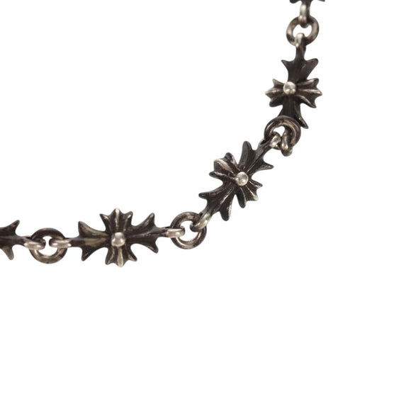 Chrome Hearts Tiny ECH Plus Bracelet Bracelet Ag925 11 Links Auth 150919SAM