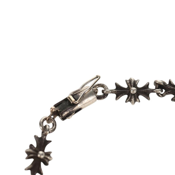 Chrome Hearts Tiny ECH Plus Bracelet Bracelet Ag925 11 Links Auth 150919AM