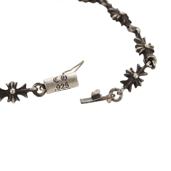 Chrome Hearts Tiny ECH Plus Bracelet Bracelet Ag925 11 Links Auth 150919AM