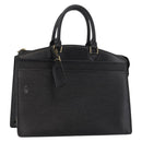 LOUIS VUITTON Epi Riviera Hand Bag Noir Black M48182 LV Auth 150921-1