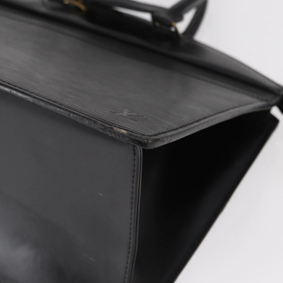 LOUIS VUITTON Epi Riviera Hand Bag Noir Black M48182 LV Auth 150921