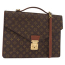 LOUIS VUITTON Monogram Porte Documents Bandouliere Bag M53338 LV Auth 150924-1