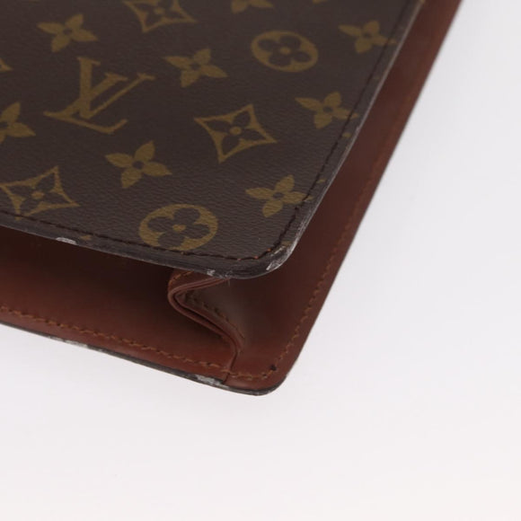 LOUIS VUITTON Monogram Porte Documents Bandouliere Bag M53338 LV Auth 150924