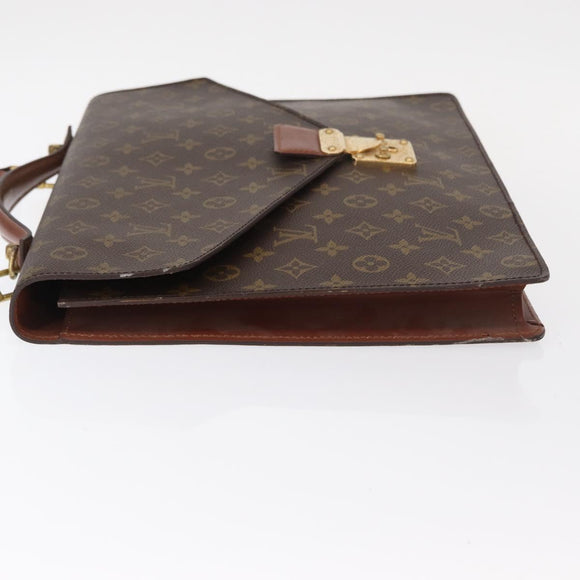 LOUIS VUITTON Monogram Porte Documents Bandouliere Bag M53338 LV Auth 150924