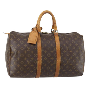 LOUIS VUITTON Monogram Keepall 45 Boston Bag M41428 LV Auth 150933