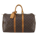 LOUIS VUITTON Monogram Keepall 45 Boston Bag M41428 LV Auth 150933-13