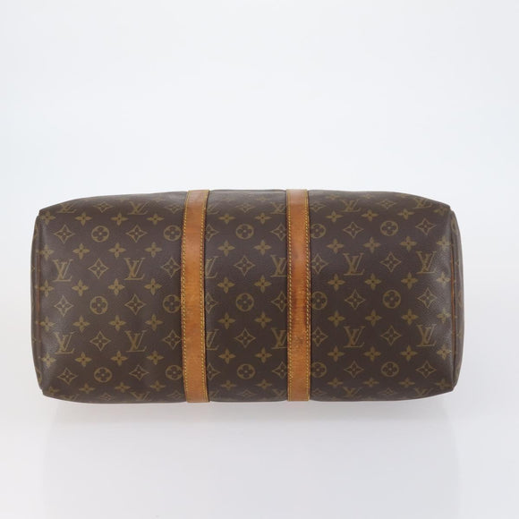 LOUIS VUITTON Monogram Keepall 45 Boston Bag M41428 LV Auth 150933