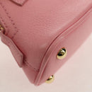 Maison Margiela Chain Shoulder Pouch 5AC Baby Leather 2way Pink Auth 150934M-15