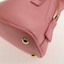 Maison Margiela Chain Shoulder Pouch 5AC Baby Leather 2way Pink Auth 150934M-18