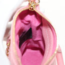 Maison Margiela Chain Shoulder Pouch 5AC Baby Leather 2way Pink Auth 150934M-23