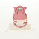 Maison Margiela Chain Shoulder Pouch 5AC Baby Leather 2way Pink Auth 150934M-26