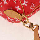 LOUIS VUITTON Monogram Speedy P9 Bandouliere 40 Bag Rouge M24420 Auth 150936SM-9