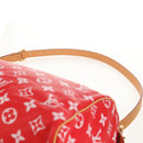 LOUIS VUITTON Monogram Speedy P9 Bandouliere 40 Bag Rouge M24420 Auth 150936SM-16